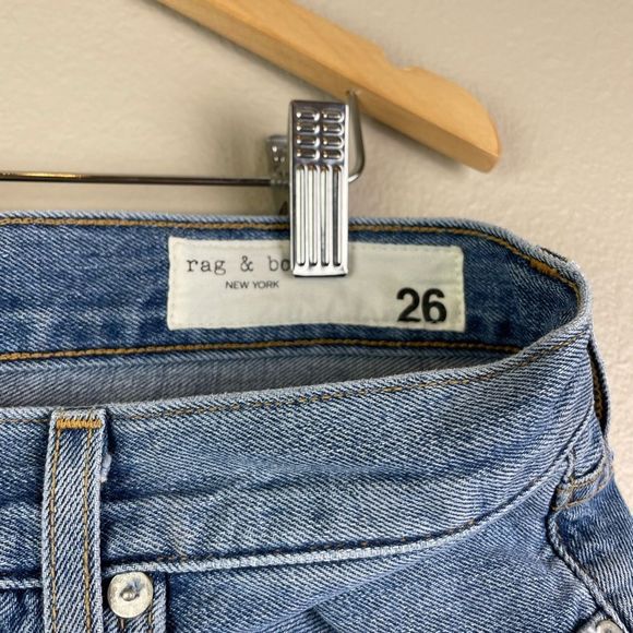 Rag & Bone 90s High-Rise Straight - Celestial - Picture 9 of 9